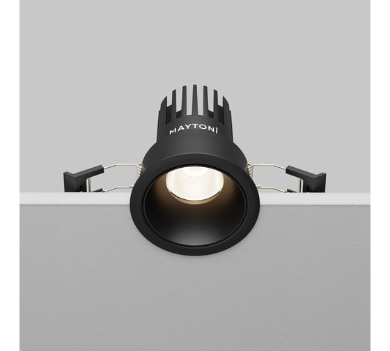 Встраиваемый светильник Maytoni DL115-10W-4K-B