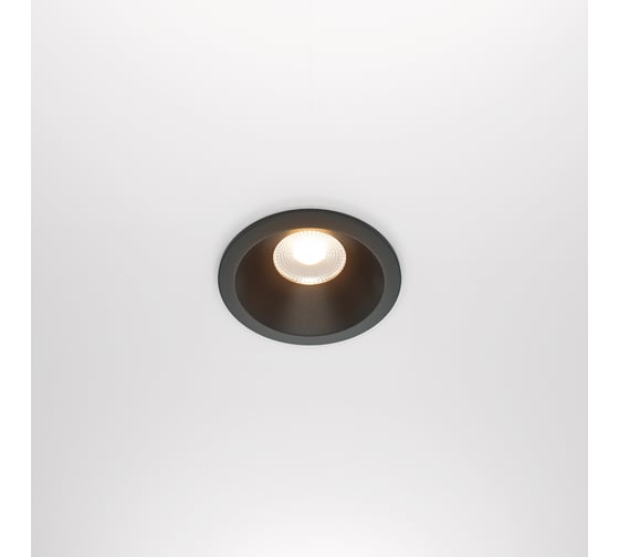 Встраиваемый светильник Maytoni DL034-01-12W2.7K-B