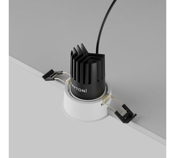 Встраиваемый светильник Maytoni DL115-10W-4K-W