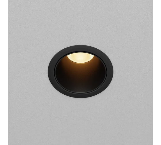 Встраиваемый светильник Maytoni DL116-10W-2.7K-B 1