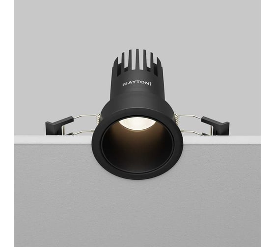 Встраиваемый светильник Maytoni DL116-10W-4K-B