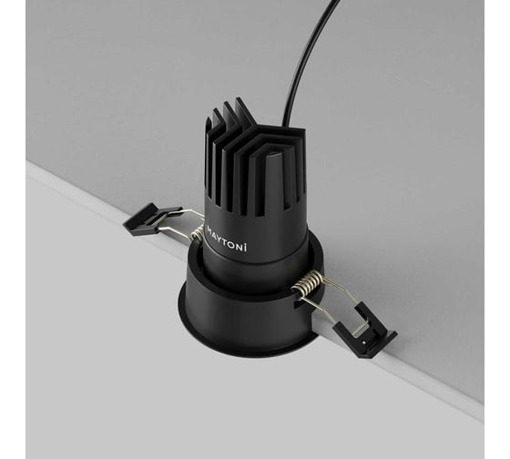 Встраиваемый светильник Maytoni DL116-10W-4K-B