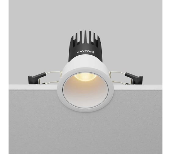 Встраиваемый светильник Maytoni DL116-10W-2.7K-W