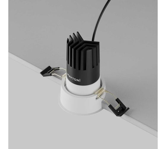 Встраиваемый светильник Maytoni DL116-10W-2.7K-W