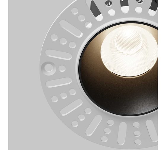 Встраиваемый светильник Maytoni DL119-10W-4K-TRS-B