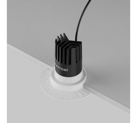 Встраиваемый светильник Maytoni DL119-10W-2.7K-TRS-W