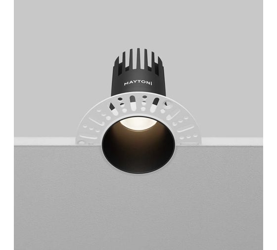 Встраиваемый светильник Maytoni DL120-10W-4K-TRS-B