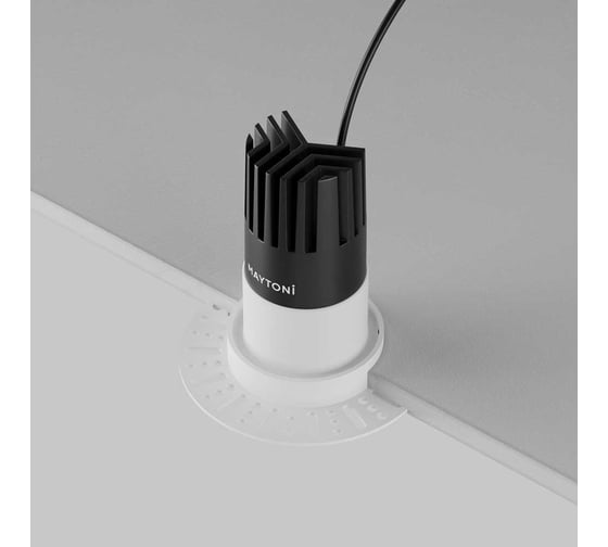 Встраиваемый светильник Maytoni DL120-10W-2.7K-TRS-W