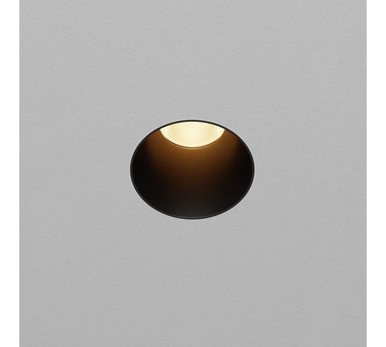Встраиваемый светильник Maytoni DL120-10W-2.7K-TRS-B