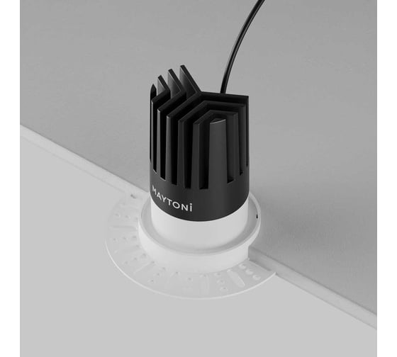 Встраиваемый светильник Maytoni DL121-15W-4K-TRS-W