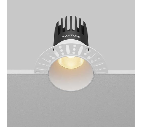 Встраиваемый светильник Maytoni DL122-15W-2.7K-TRS-W