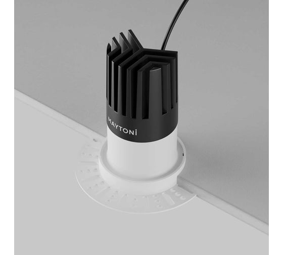 Встраиваемый светильник Maytoni DL122-15W-2.7K-TRS-W