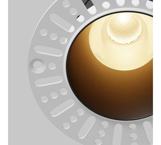 Встраиваемый светильник Maytoni DL122-15W-2.7K-TRS-B