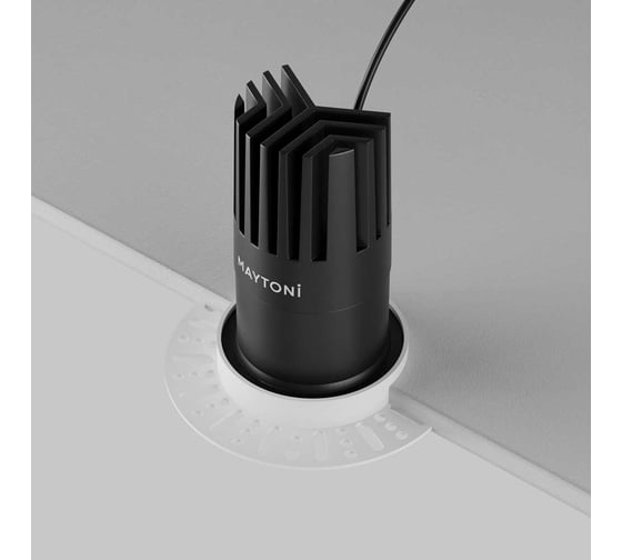 Встраиваемый светильник Maytoni DL122-15W-2.7K-TRS-B