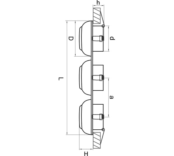 Встраиваемый светильник Lightstar OCULA 011834