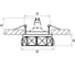 Встраиваемый светильник Lightstar ONDA 032704 2
