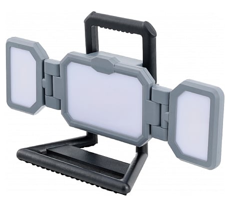 Прожектор светодиодный аккумуляторный Фарлайт с регулируемым углом освещения 2400 лм 6500 К 8000 мА*ч 2 режима IP20 FAR002537