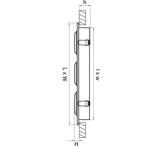 Встраиваемый светильник Lightstar SINGO 011613