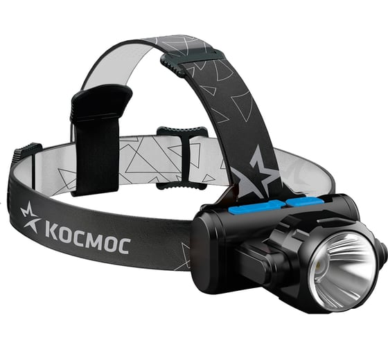 Светодиодный налобный фонарь КОСМОС 3Вт XPE, 5Вт COB, 1200Mah LI-On, зарядка Micro USB KOCH5WLi-On