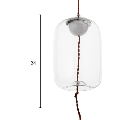Светильник BayerLux 85506/1 LED 5Вт хром-прозрачный 18х18х23-123 см 4941259