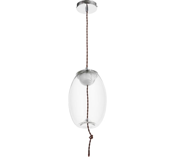 Светильник BayerLux 85505/1 LED, 5Вт, хром-прозрачный, 16х16х27-127 см 4941258 1