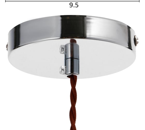 Светильник BayerLux 85505/1 LED, 5Вт, хром-прозрачный, 16х16х27-127 см 4941258