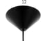Светильник BayerLux 2053/1BK, E27 60Вт черный 11х10х10-100 см 6907872 5