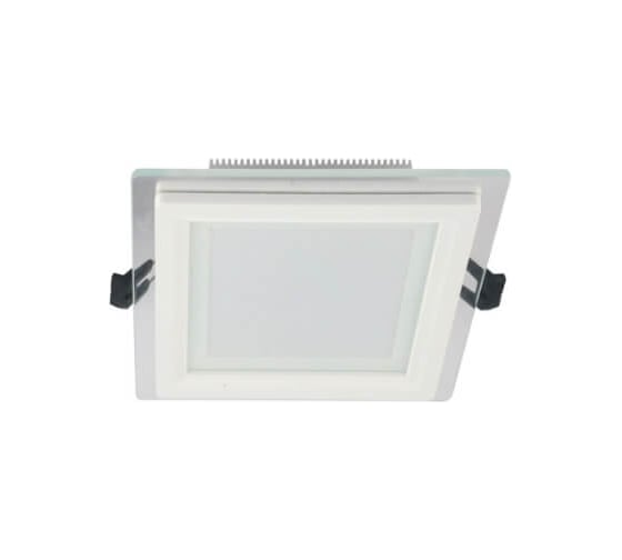 Встраиваемый светильник Lumina Deco Beneto LDC 8097-SQ-GL-6WSMD-D100 WT 1