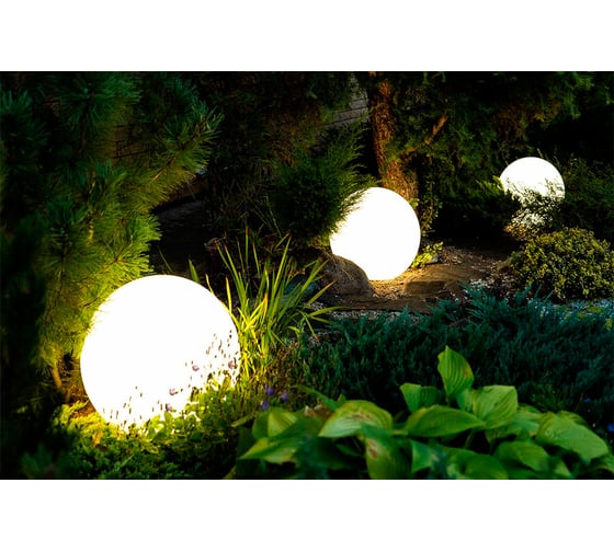 Ландшафтный светильник m3light SPHERE E27 50см IP66 3000K 10572010