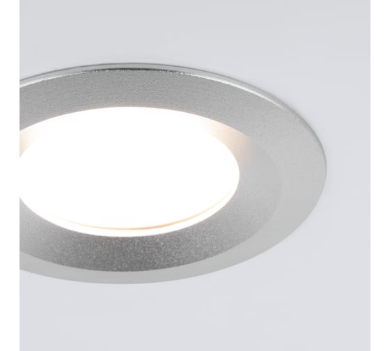 Встраиваемый светильник Elektrostandard 110 MR16, серебро a053334
