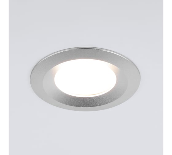 Встраиваемый светильник Elektrostandard 110 MR16, серебро a053334 1