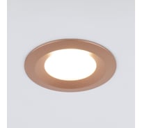 Встраиваемый светильник Elektrostandard 110 MR16, золотой a053333