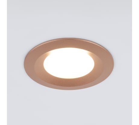 Встраиваемый светильник Elektrostandard 110 MR16, золотой a053333