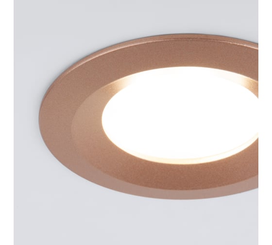 Встраиваемый светильник Elektrostandard 110 MR16, золотой a053333