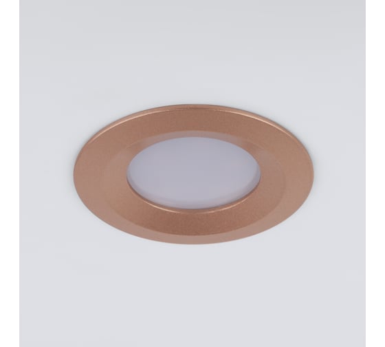 Встраиваемый светильник Elektrostandard 110 MR16, золотой a053333