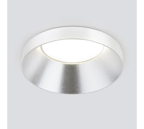 Встраиваемый светильник Elektrostandard 111 MR16, серебро a053335 1