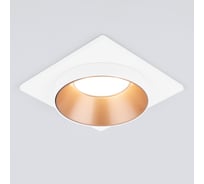 Встраиваемый светильник Elektrostandard 116 MR16, золото, белый a053346