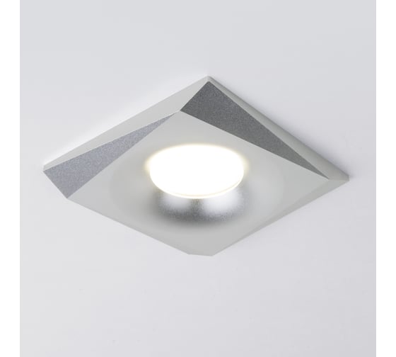 Встраиваемый светильник Elektrostandard 119 MR16, серебро a053352