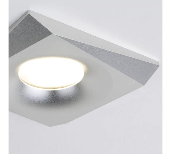Встраиваемый светильник Elektrostandard 119 MR16, серебро a053352