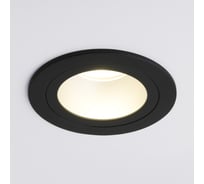 Встраиваемый светильник Elektrostandard 122 MR16, серебро, черный a053354