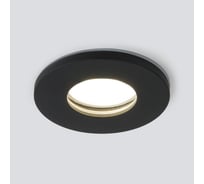 Встраиваемый светильник Elektrostandard 125 MR16, черный матовый a053360