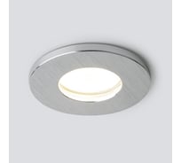 Встраиваемый светильник Elektrostandard 125 MR16, серебро a053359
