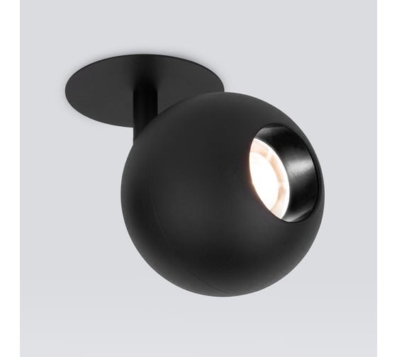Встраиваемый светильник Elektrostandard 9926 LED, 12W, 4200К черный a053738