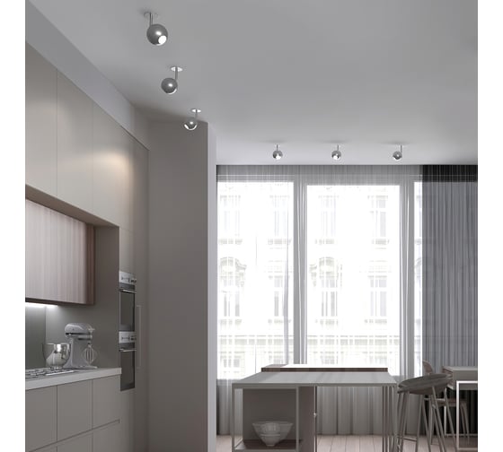 Встраиваемый светильник Elektrostandard 9926 LED, 9926 LED, 12W, 4200К серебро a053739