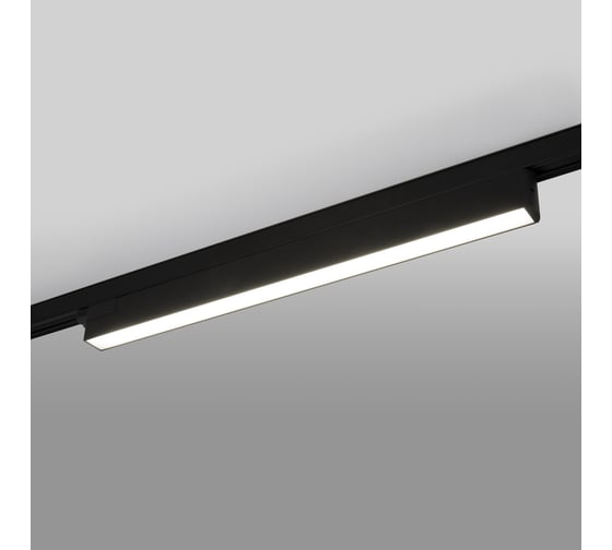Потолочный светодиодный светильник Elektrostandard LTB55 X-Line черный матовый 28W 4200K a052446 1