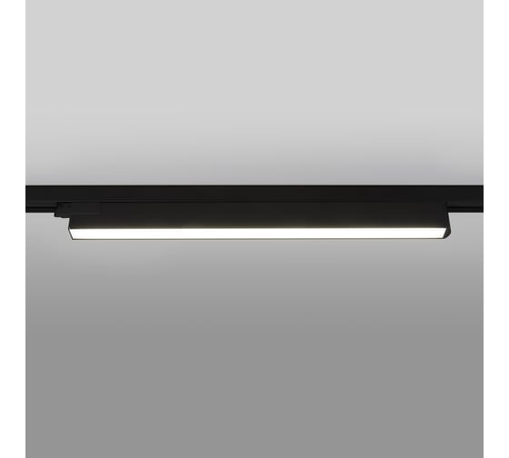 Потолочный светодиодный светильник Elektrostandard LTB55 X-Line черный матовый 28W 4200K a052446