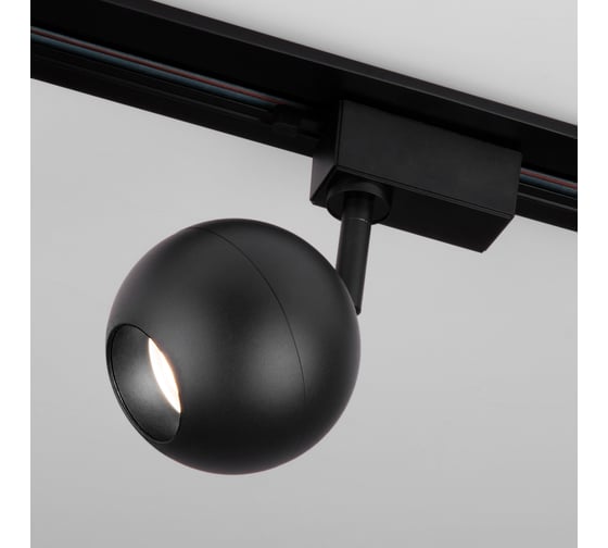 Потолочный светодиодный светильник Elektrostandard LTB77 Ball, черный 12W 4200K (LTB77) однофазный a053743