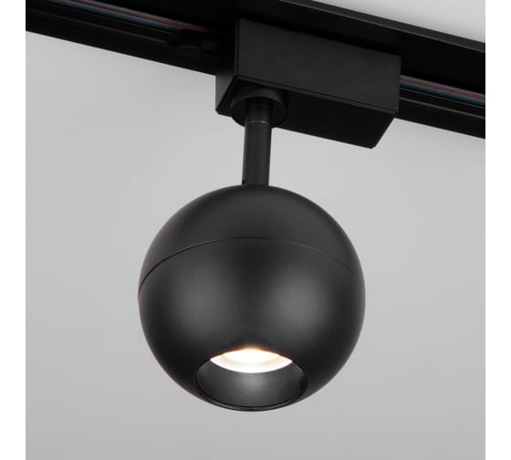 Потолочный светодиодный светильник Elektrostandard LTB77 Ball, черный 12W 4200K (LTB77) однофазный a053743