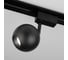 Потолочный светодиодный светильник Elektrostandard LTB77 Ball, черный 12W 4200K (LTB77) однофазный a053743 1