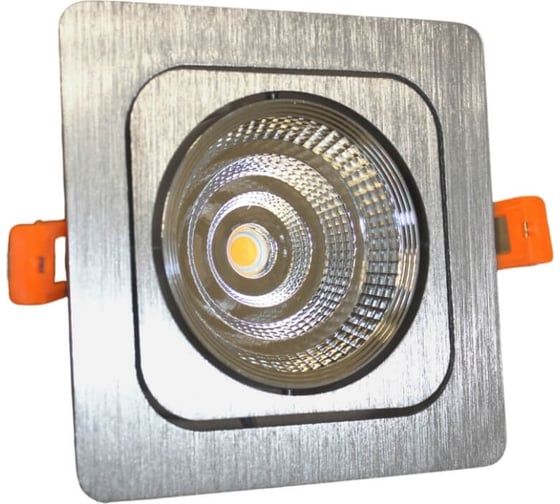 Встраиваемый точечный светильник Lumina Deco Fostis LDC 8065-SS-10WCOB-L120хW120 SL